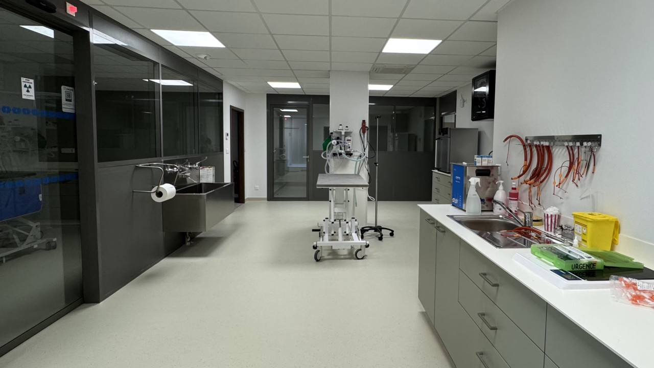 Salle de soins et de préparation