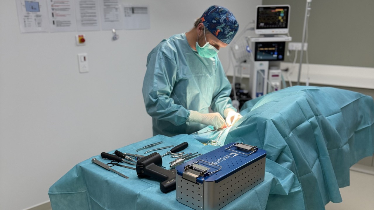 Chirurgie orthopédie (TPLO)